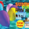 Summer Fun Word Search Book - Large Print - Image 2